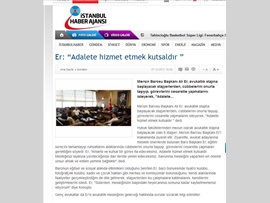 BASINDA BAROMUZ (Adalete Hizmet Etmek Kutsaldır) 08.10.2017