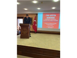 BAROMUZ CMK EĞİTİM SEMİNERİ DÜZENLEDİ