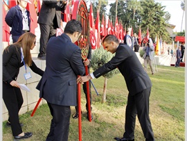 MERSİN BAROSU BAŞKANLIĞI 10 KASIM’DA ATATÜRK’Ü ANDI