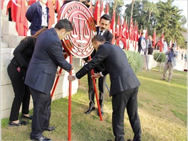 MERSİN BAROSU BAŞKANLIĞI 10 KASIM’DA ATATÜRK’Ü ANDI