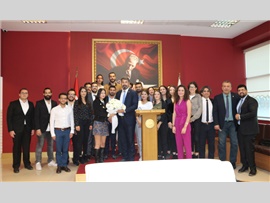 ÇAĞ ÜNİVERSİTESİ GENÇ HUKUKÇULAR KULÜBÜ, BARO BAŞKANIMIZ AV. BİLGİN YEŞİLBOĞAZ’I ZİYARET ETTİ
