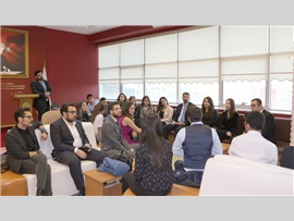 ÇAĞ ÜNİVERSİTESİ GENÇ HUKUKÇULAR KULÜBÜ, BARO BAŞKANIMIZ AV. BİLGİN YEŞİLBOĞAZ’I ZİYARET ETTİ