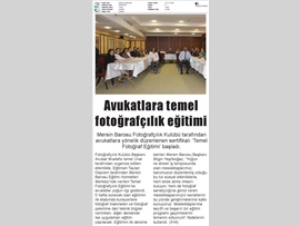 BASINDA BAROMUZ (Avukatlara Temel Fotoğraf Eğitimi)