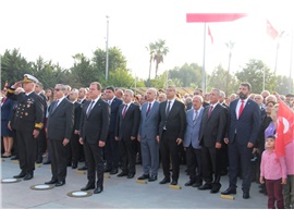MERSİN BAROSU ATA’SINI ANDI