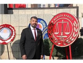 MERSİN BAROSU ATA’SINI ANDI