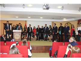 YEMİN EDEREK CÜBBE GİYDİLER