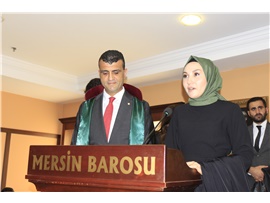 YEMİN EDEREK CÜBBE GİYDİLER