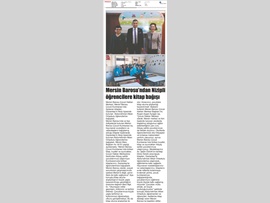 BASINDA BAROMUZ (Baromuzdan Gaziantep'te Öğrencilere Kitap Bağışı)