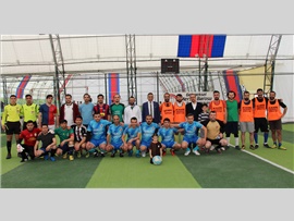 MERSİN BAROSU HALI SAHA TURNUVASI BAŞLADI