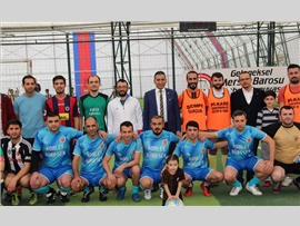 MERSİN BAROSU HALI SAHA TURNUVASI BAŞLADI