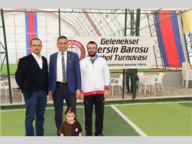 MERSİN BAROSU HALI SAHA TURNUVASI BAŞLADI