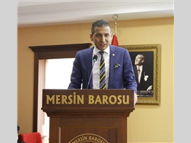 MERSİN BAROSU ‘7036 SAYILI YENİ İŞ MAHKEMELERİ KANUNU’ KONULU SEMİNER DÜZENLEDİ