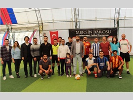 MERSİN BAROSU GELENEKSEL HALI SAHA FUTBOL TURNUVASI BAŞLADI