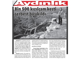 BASINDA BAROMUZ (Ağaç Kesen Sanığın Tahliyesine Başkanımızdan Tepki)