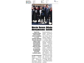 BASINDA BAROMUZ (Mersin Barosu 200 Öğrenciye Suç Türlerini ve Bilişim Suçlarını Anlattı)