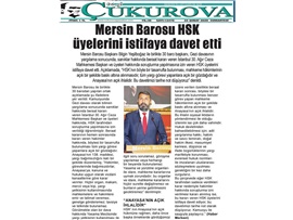 BASINDA BAROMUZ (Baro Başkanları HSK Üyelerini İstifaya Davet Etti)