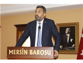 MERSİN BAROSU STAJ EĞİTİM İKİNCİ DÖNEM AÇILIŞI YAPILDI