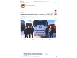 Mersin Barosu'ndan depremzedelere yardım eli