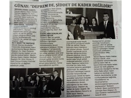 "Kadın Hakları Merkezi: "Deprem de, şiddet de kader değildir!"