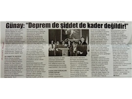 "Kadın Hakları Merkezi: "Deprem de, şiddet de kader değildir!"