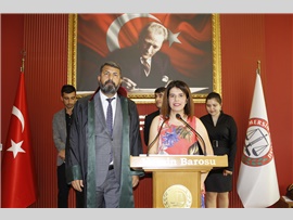 BARO BAŞKANIMIZ AV. BİLGİN YEŞİLBOĞAZ: "HUKUK KURUMLARI HUKUKSUZLUĞA ALET OLMAMALI"