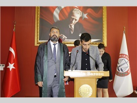 BARO BAŞKANIMIZ AV. BİLGİN YEŞİLBOĞAZ: "HUKUK KURUMLARI HUKUKSUZLUĞA ALET OLMAMALI"