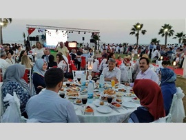 MERSİN BAROSU İFTAR PROGRAMI VE YEMEĞİ AVUKATLARIMIZIN YOĞUN  KATILIMI İLE GERÇEKLEŞTİRİLDİ.