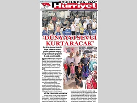 BASINDA BAROMUZ (Dünyayı Sevgi Kurtaracak Projesi Çocukların Yüzünü Güldürdü)
