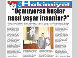 BASINDA BAROMUZ (Dünya Çevre Günü Mesajı)