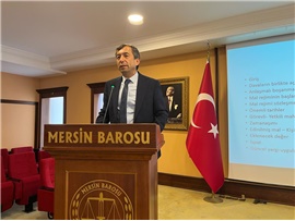 “EŞLER ARASI MAL REJİMİ VE TASFİYESİ” SEMİNERİ DÜZENLENDİ