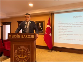 “EŞLER ARASI MAL REJİMİ VE TASFİYESİ” SEMİNERİ DÜZENLENDİ