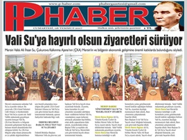 BASINDA BAROMUZ (BAŞKANIMIZIN MERSİN VALİSİ ZİYARETİ) 10.07.2017