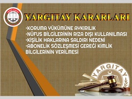 Koruma yükümüne aykırılık, Nüfus bilgilerinin rıza dışı kullanılması, Kişilik haklarına saldırı nedeni, Manevi tazminat istemi ve Abonelik sözleşmesi gereği kimlik bilgilerinin verilmesi