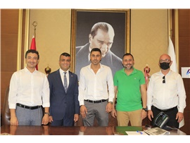 MERSİN CEZAEVİ SAVCISI YUSUF SEZGİN’DEN, BAŞKANIMIZ GAZİ ÖZDEMİR’E ZİYARET