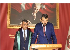 STJ. AV. CUMAALİ BAHTİYAR GENÇ CÜBBE GİYDİ