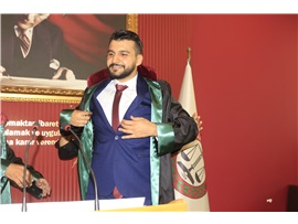 STJ. AV. CUMAALİ BAHTİYAR GENÇ CÜBBE GİYDİ