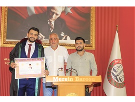 STJ. AV. CUMAALİ BAHTİYAR GENÇ CÜBBE GİYDİ