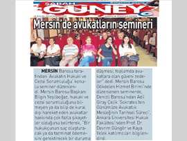 BASINDA BAROMUZ (Avukatın Hukuki ve Cezai Sorumluluğu)