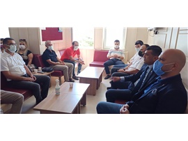 BAŞKANIMIZ ÖZDEMİR, ANAMUR İLÇEMİZDE MESLEKTAŞLARIMIZI ZİYARET ETTİ