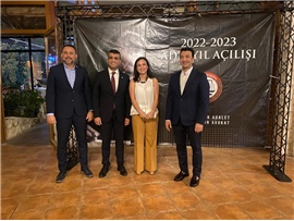 BAROMUZ TARSUS’TA ADLİ YIL AÇILIŞ RESEPSİYONU DÜZENLEDİ