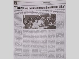 BASINDA BAROMUZ (Uluslar arası Koruma ve Mültecilere Yaklaşım Eğitimi)