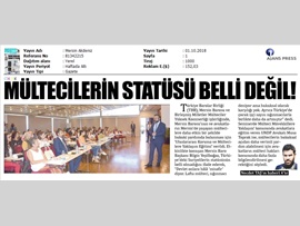 BASINDA BAROMUZ (Uluslar arası Koruma ve Mültecilere Yaklaşım Eğitimi)