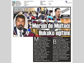 BASINDA BAROMUZ (Uluslar arası Koruma ve Mültecilere Yaklaşım Eğitimi)