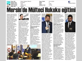 BASINDA BAROMUZ (Uluslar arası Koruma ve Mültecilere Yaklaşım Eğitimi)