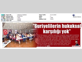 BASINDA BAROMUZ (Uluslar arası Koruma ve Mültecilere Yaklaşım Eğitimi)