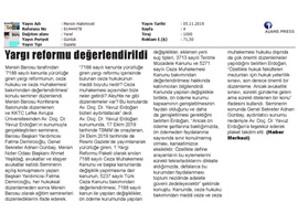BASINDA BAROMUZ (Yargı Reformunun Ceza Muhakemesi Hukuku Bakımından Değerlendirilmesi Semineri)