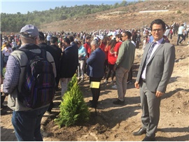 MERSİN BAROSU FİDAN DİKEREK GELECEĞE NEFES VERDİ