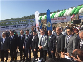MERSİN BAROSU FİDAN DİKEREK GELECEĞE NEFES VERDİ