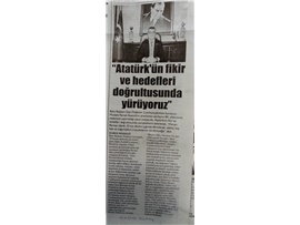 Başkanımızdan 10 Kasım Anma Mesajı