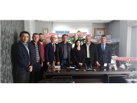 MESLEKTAŞIMIZIN OFİS AÇILIŞINA KATILDIK